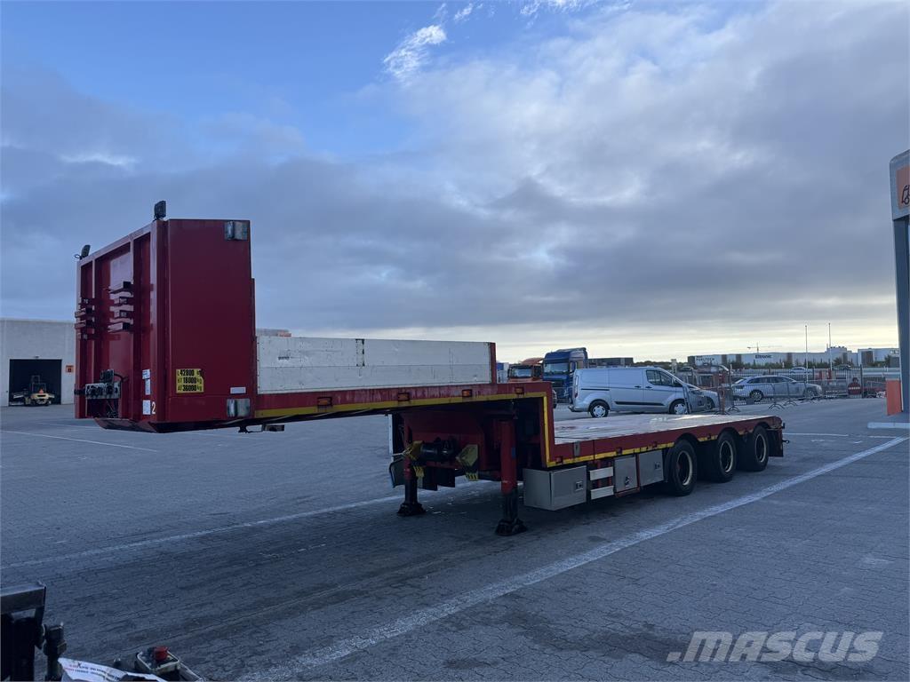 KLC Trailer Udtrækkelig Low loader-semi-trailers