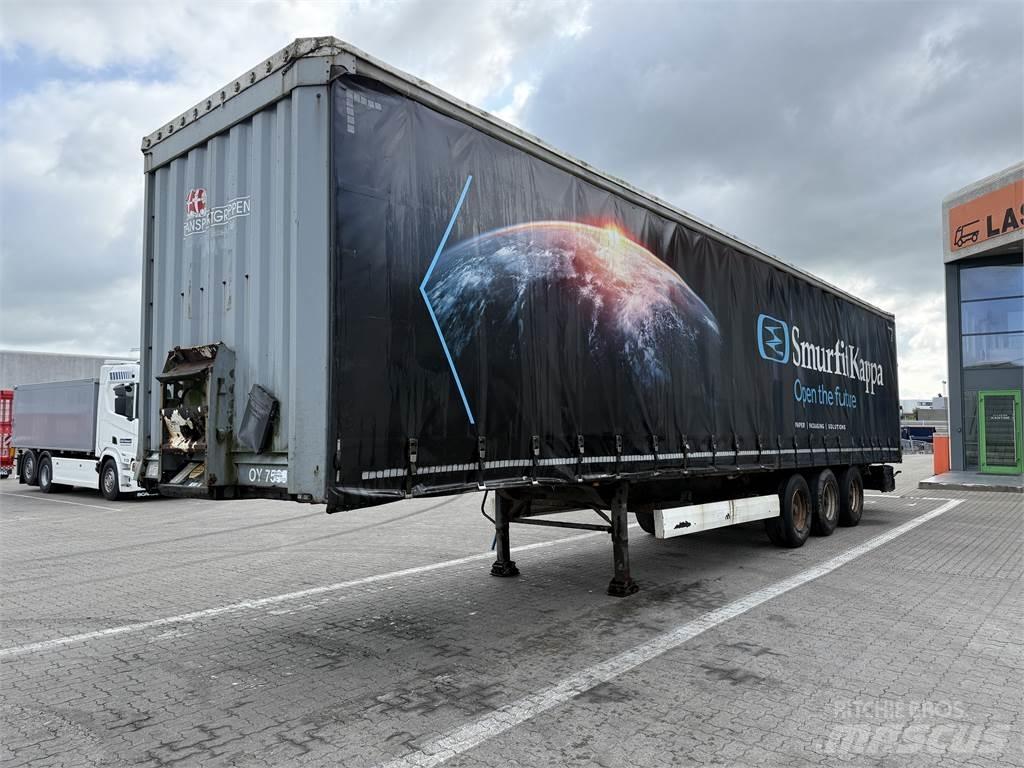 Krone 3 aks Curtain sider semi-trailers