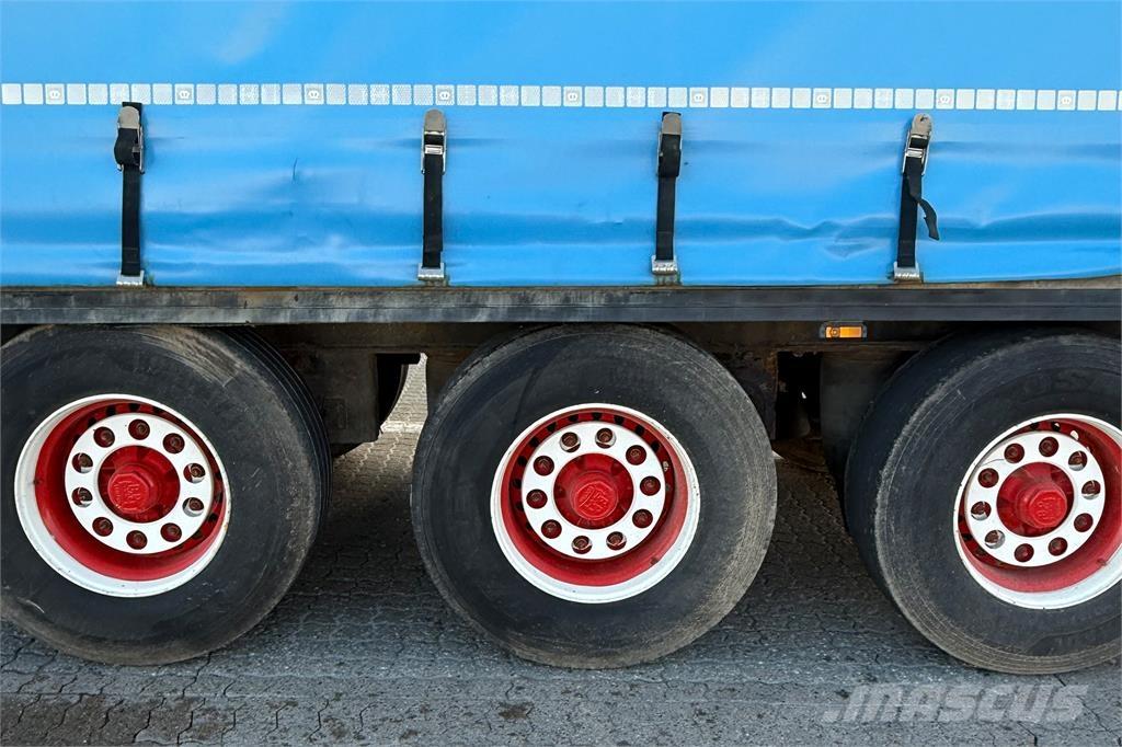 Krone 34 pl. Curtain sider semi-trailers