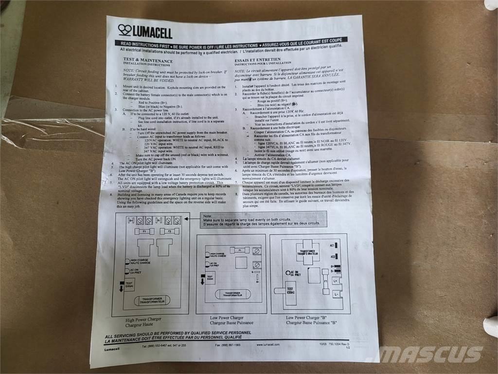 ABB RG12S72-W4T/AT Batteries