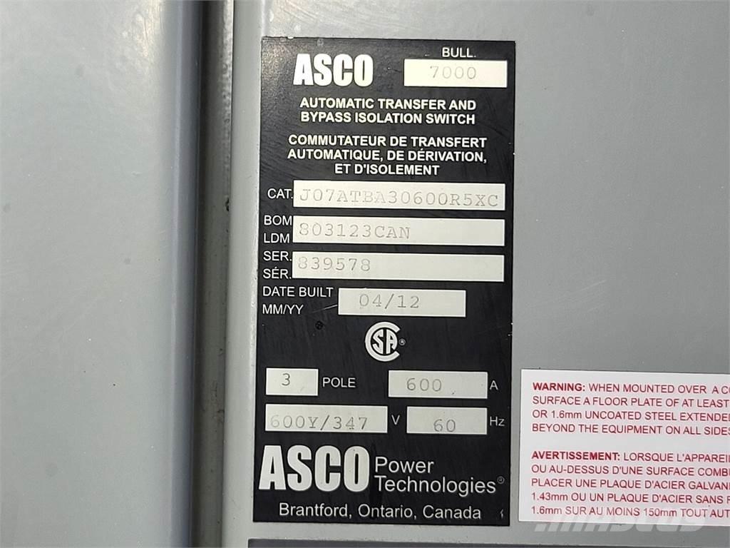 Asco J07ATBA30600R5XC Other