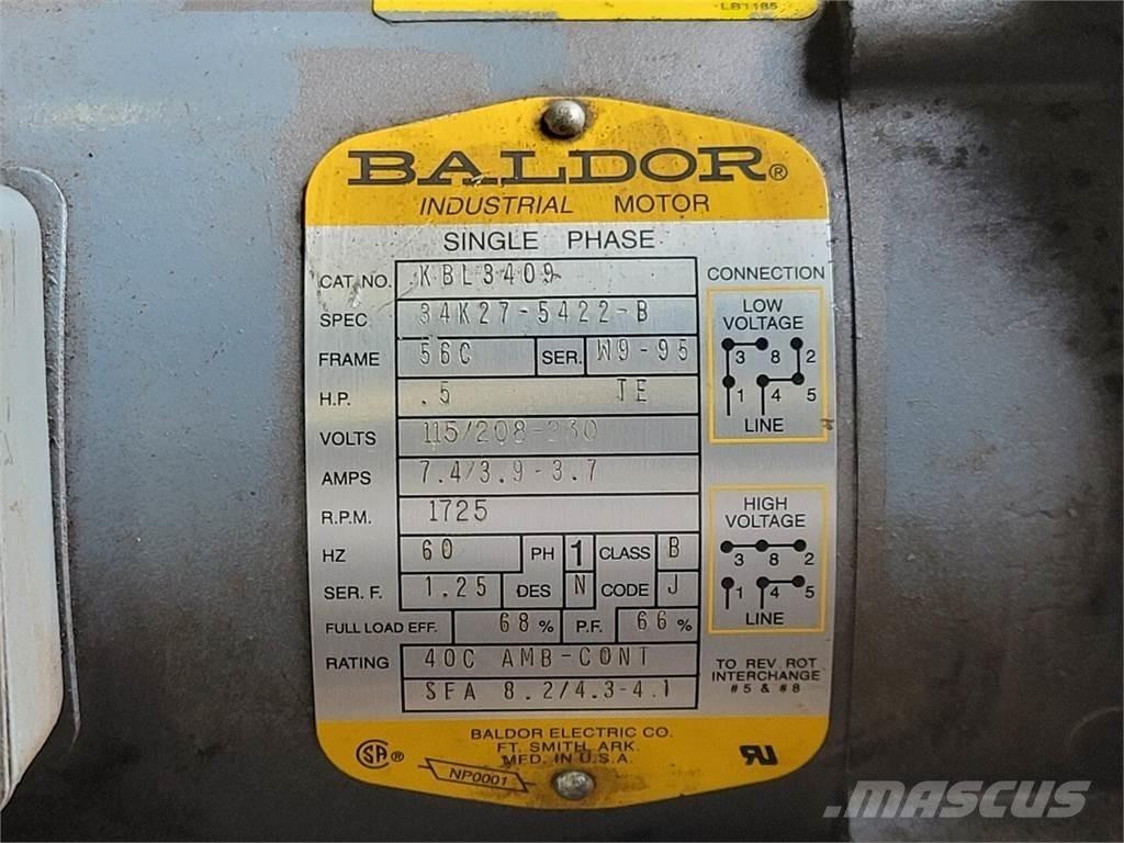 Baldor KBL3409 Industrial engines