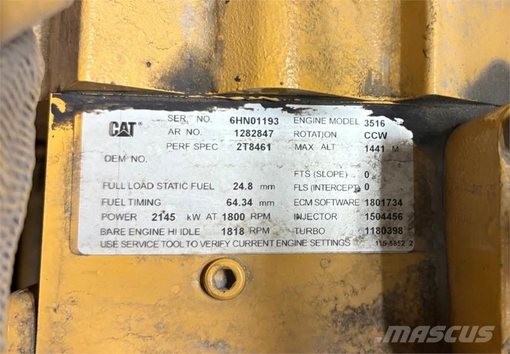 CAT 3516B Diesel Generators