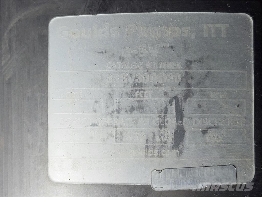  GOULDS 33SV30GD30 Waterpumps