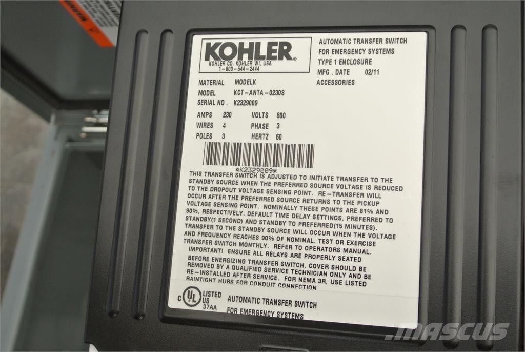 Kohler KCT-ANTA-2030S Other
