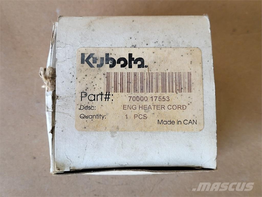 Kubota 70000-17553 Other