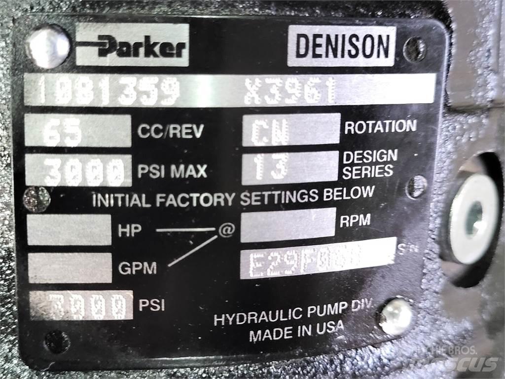 Parker 10B1359 X3961 Waterpumps