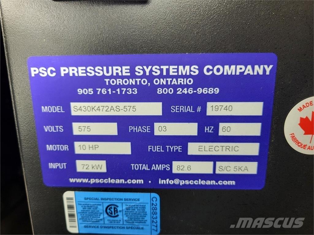  PSC S430K472AS-575 Low pressure cleaner