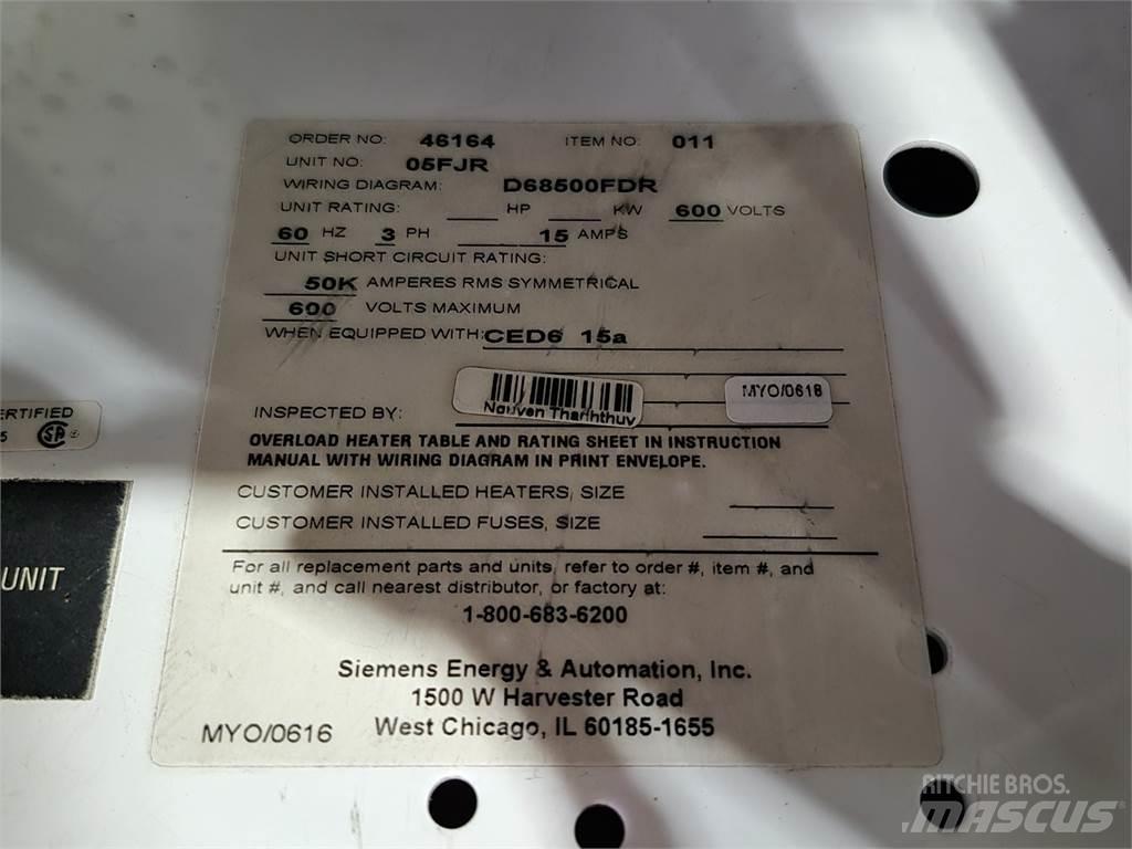 Siemens CED63B015 Other