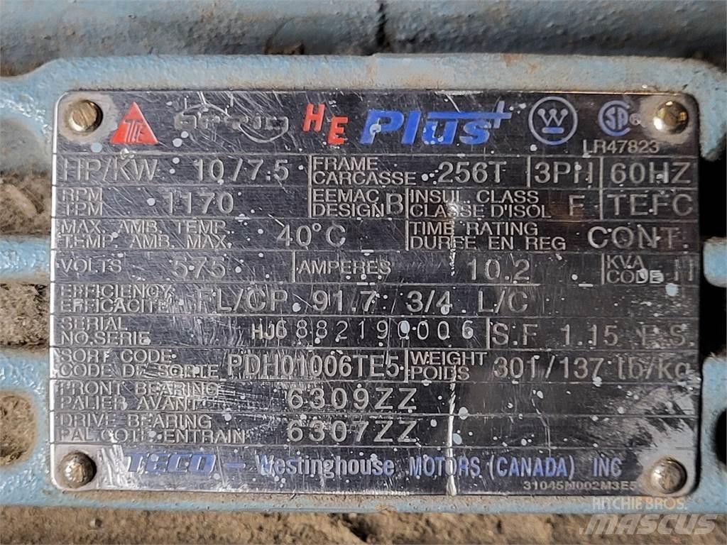  TECO PDH01006TE Industrial engines