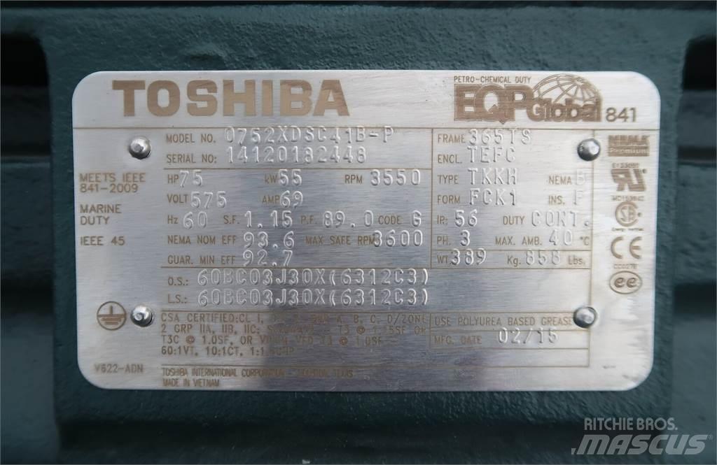  TOSHIBA 0752XDSC41B-P Industrial engines