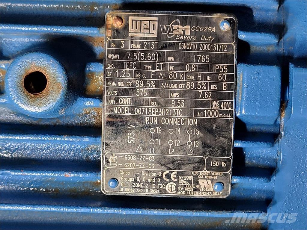  WEG 00718EP3H213TC Industrial engines