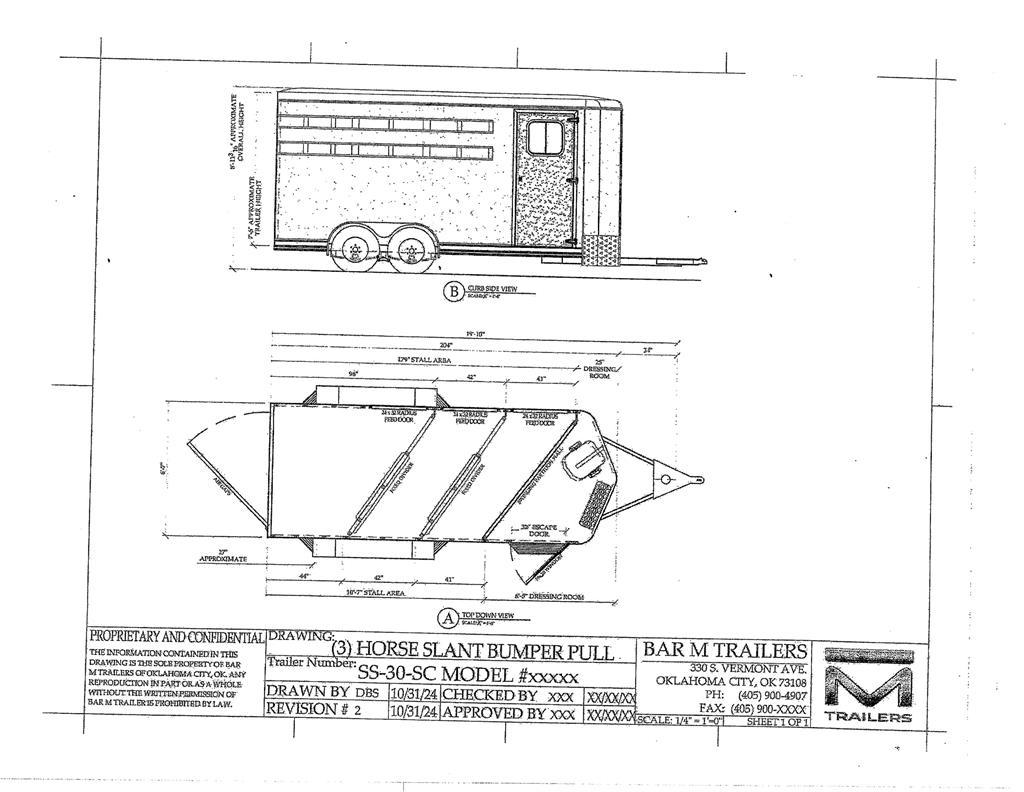 BAR-M SS-30-SC Livestock transport