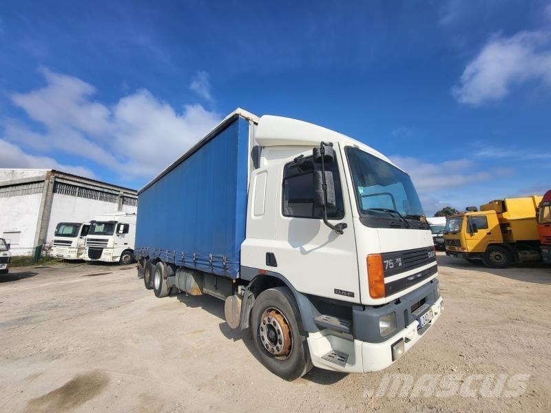DAF 75 ATI 300 Curtain sider trucks