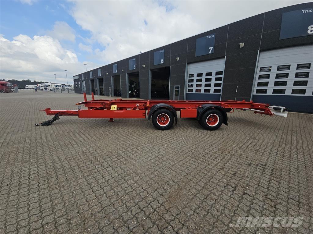 Krone 2 Aksl. Kærre Container trailers