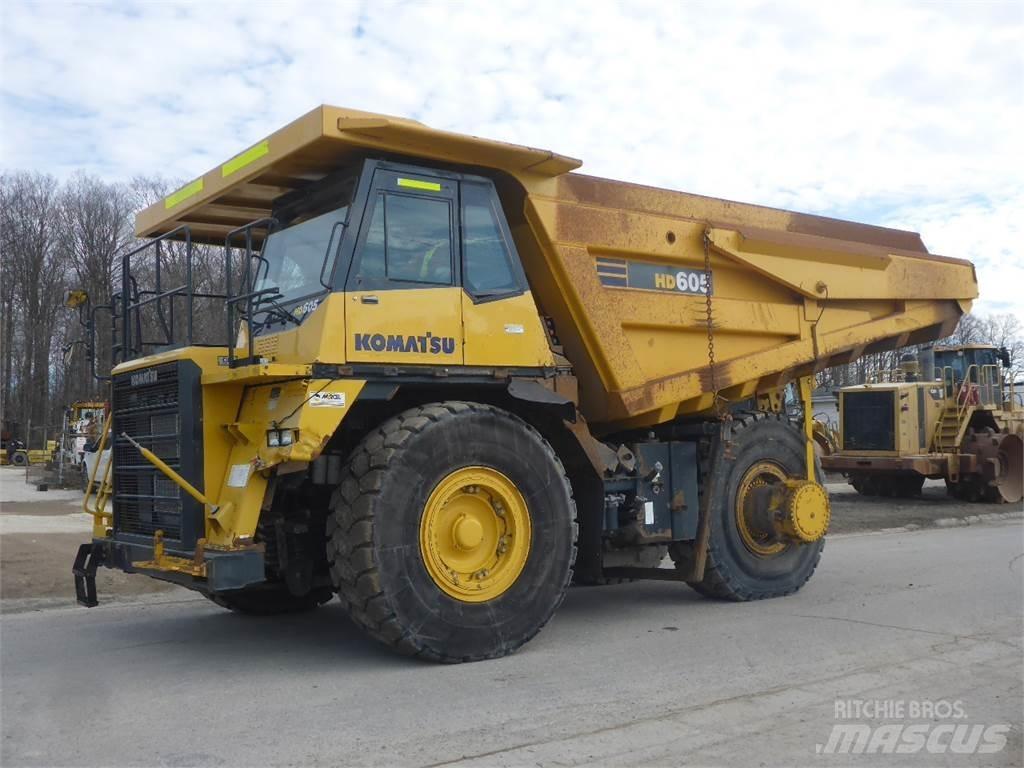 Komatsu HD605-7 Rigid dump trucks