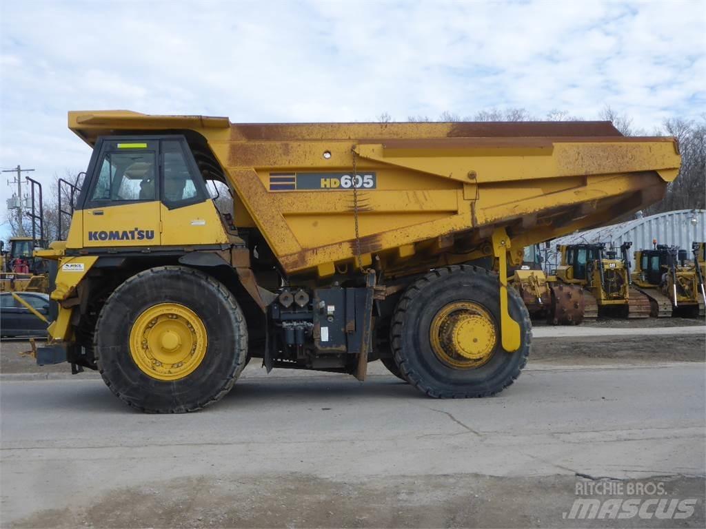 Komatsu HD605-7 Rigid dump trucks