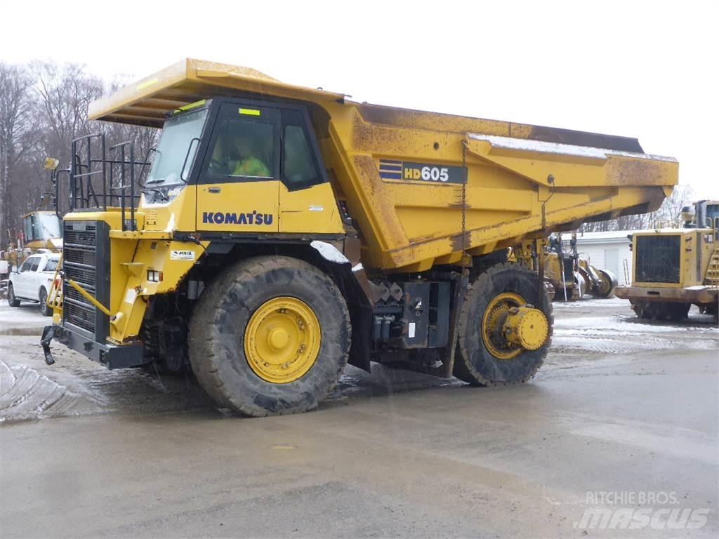 Komatsu HD605-7 Rigid dump trucks
