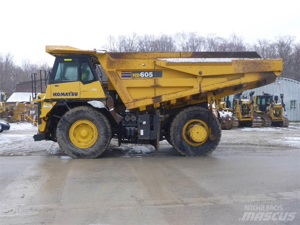 Komatsu HD605-7 Rigid dump trucks