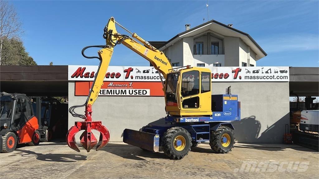 Bertani S3A 4x4 Wheeled excavators