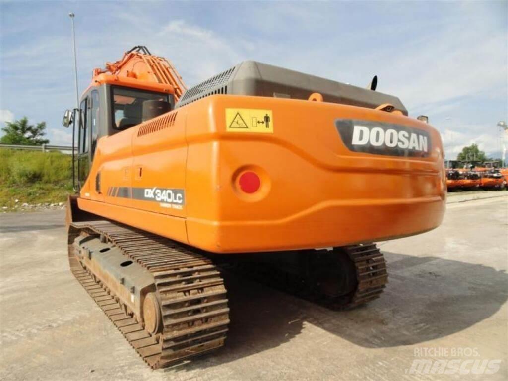 Doosan DX340LC Crawler excavators
