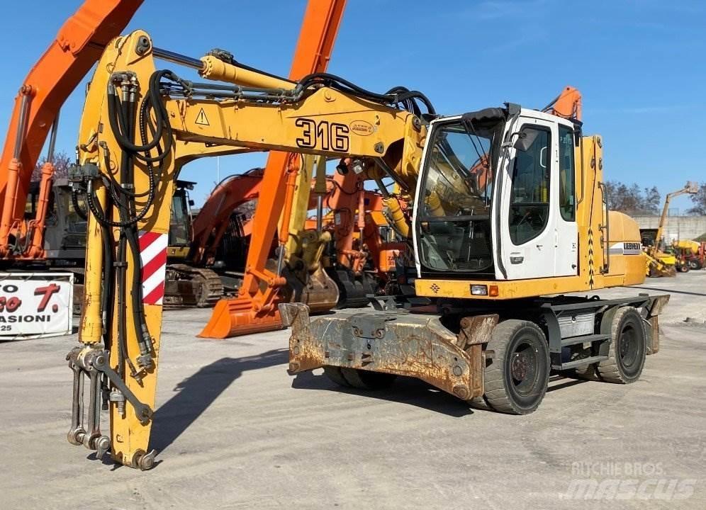 Liebherr A316 Wheeled excavators