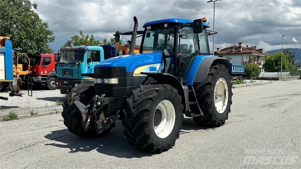 New Holland TM190 4X4 Snow blades and plows