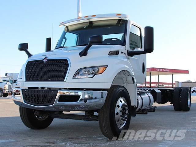 International MV Tanker trucks