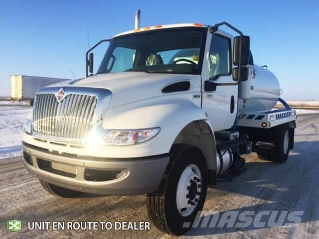 International MV Tanker trucks