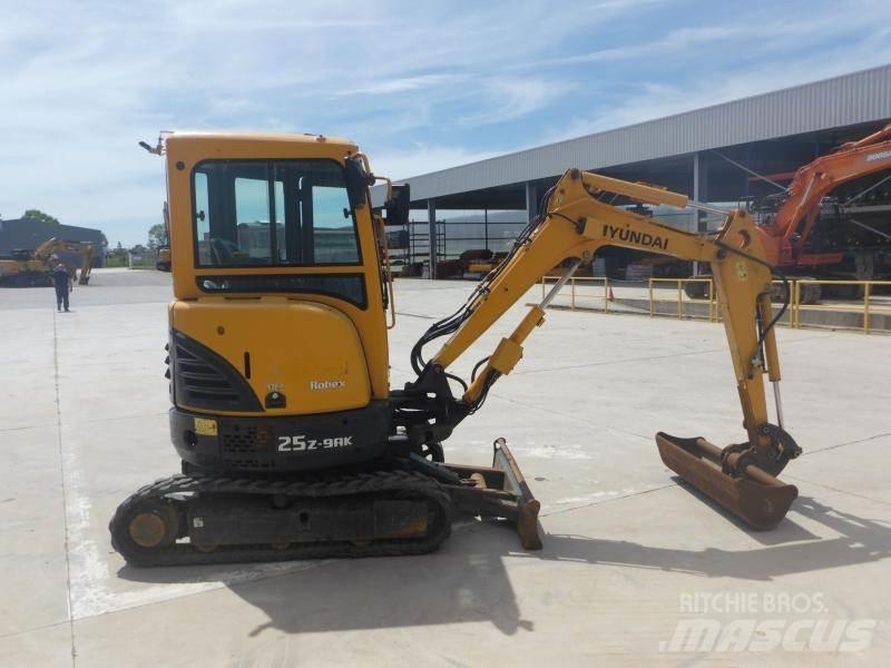 Hyundai R25Z-9A Mini excavators < 7t (Mini diggers)