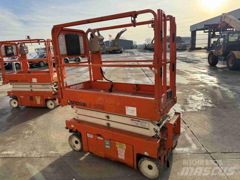 Snorkel S3215E Articulated boom lifts