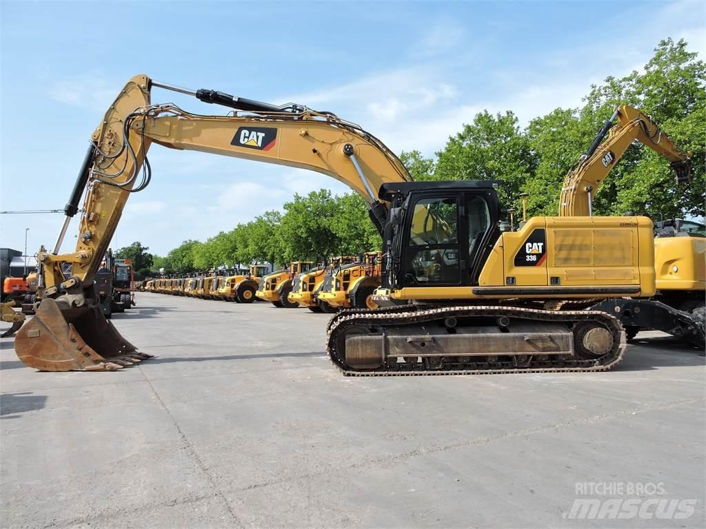 CAT 336 + GPS Crawler excavators