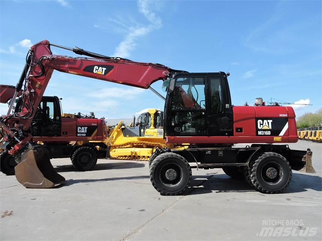 CAT M316D Wheeled excavators