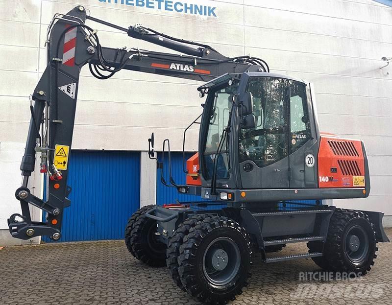 Atlas 140 W Wheeled excavators