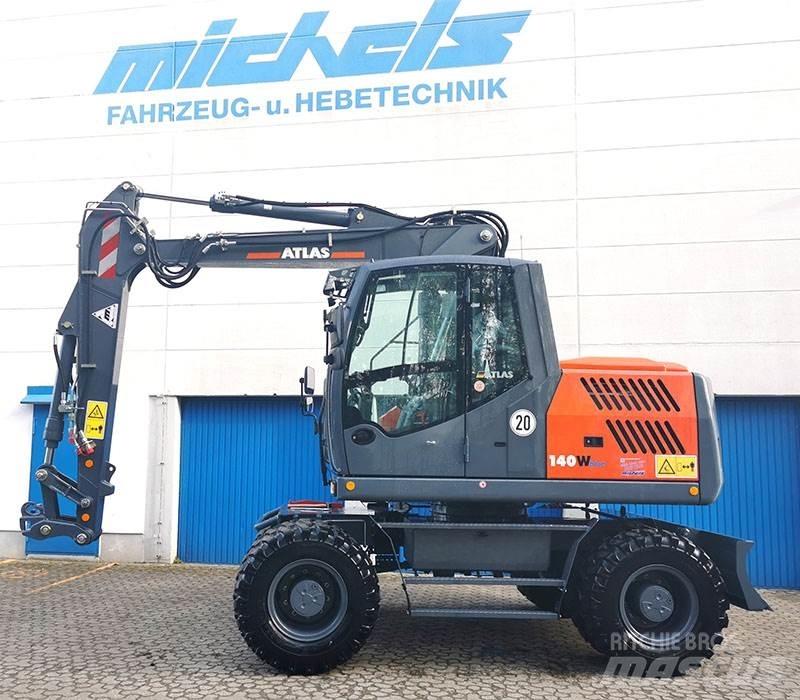 Atlas 140 W Wheeled excavators