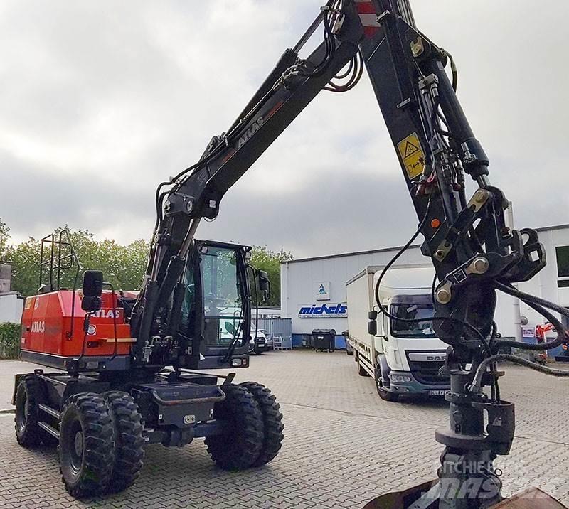 Atlas 140 W Wheeled excavators