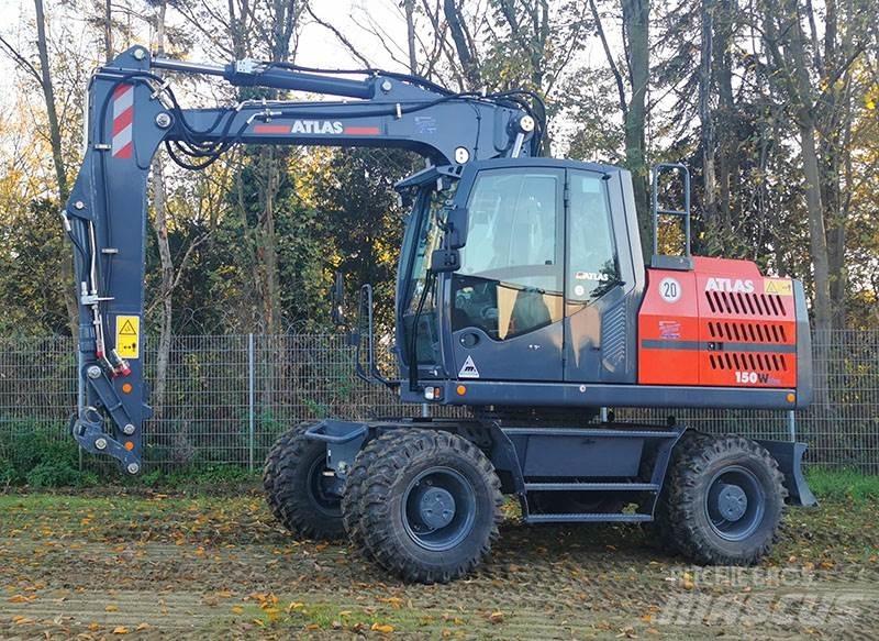 Atlas 150 W Wheeled excavators