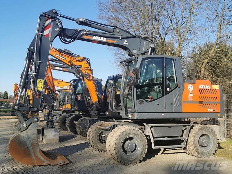 Atlas 150 W Wheeled excavators