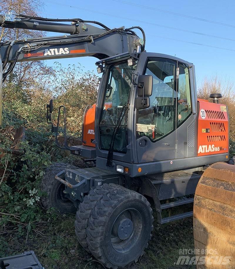 Atlas 165 WSR Wheeled excavators