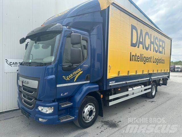 DAF LF 260 Curtain sider trucks