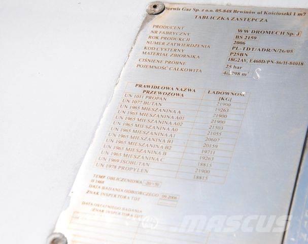  Dromech, tank Tanker semi-trailers