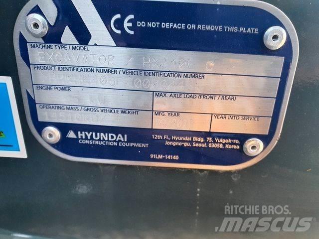 Hyundai HX140LC Crawler excavators