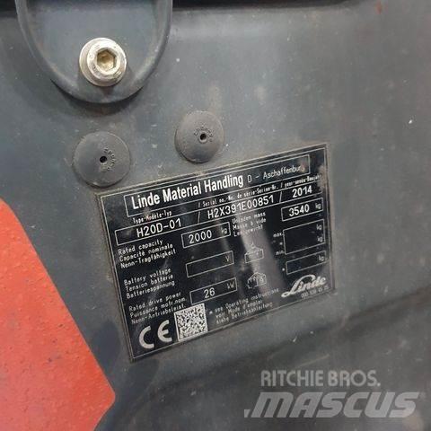 Linde H20D-01 Diesel trucks