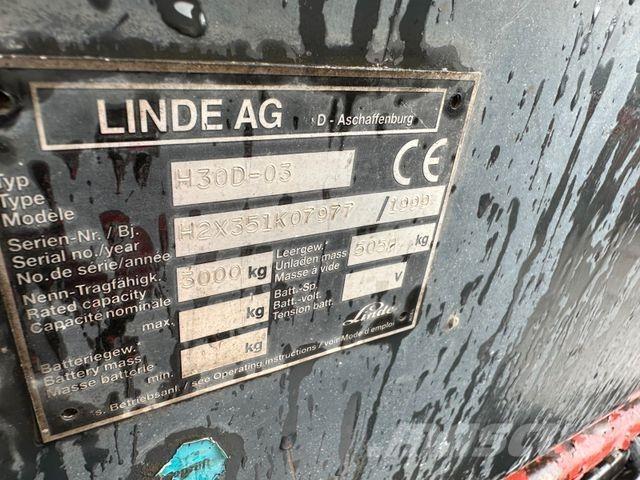 Linde H30D-30 Rough terrain truck