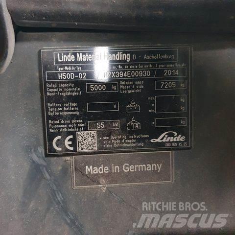Linde H50D-02 Diesel trucks