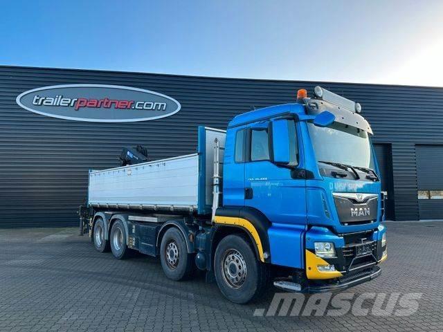 MAN 35-480 BL 8x4 Tipper trucks