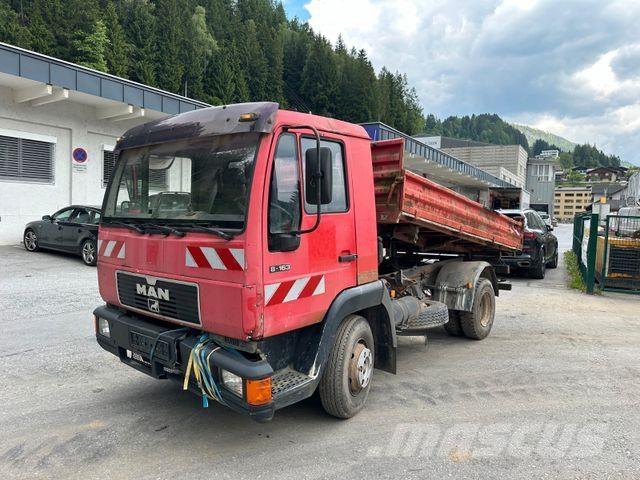 MAN 8.163 Tipper trucks