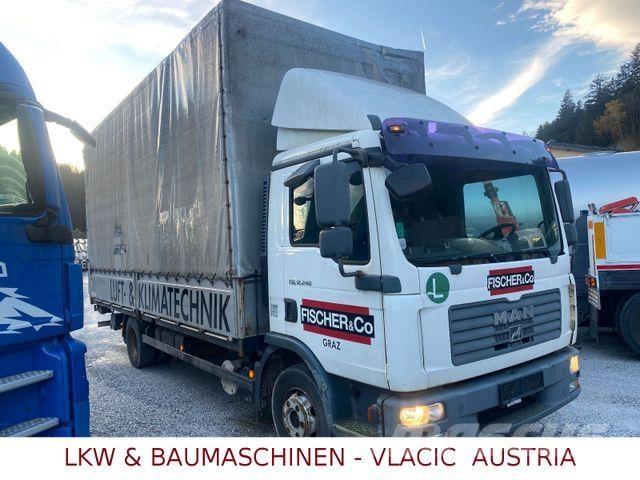 MAN TGL 12.240 Curtain sider trucks
