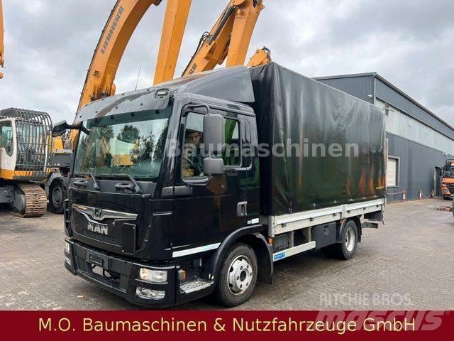 MAN TGL 7.180 Curtain sider trucks