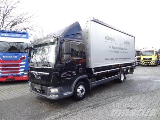 MAN TGL 8.220 BL Curtain sider trucks